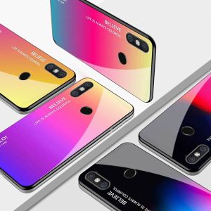 Softcase Glas Kaca Realme C12 & Xiaomi Redmi 9C