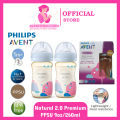 Philips Avent Natural 2.0 Premium PPSU 9oz/260ml Feeding Bottle 1m+. 