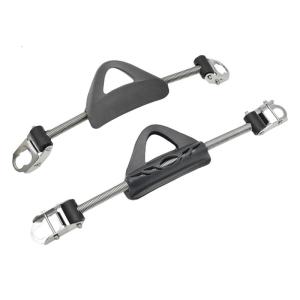 Stainless Steel Swim Fin Strap for Diving and Snorkeling with Adjustable Buckles Steel Flippers Strap for Water Sports