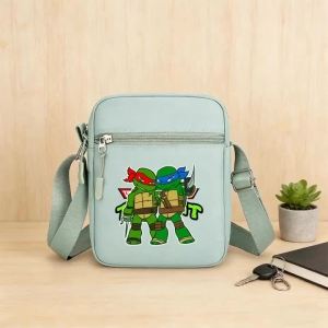 Teenage Mutant Ninja Turtles Shoulder Bags Women Men Fashion Crossbody Bag Cartoon Anime Pattern Printed Handbags Party Gifts