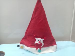 Topi Santa Karakter LED 1 Pcs / Topi Natal / Topi Merry Christmas / Topi Santa Dewasa / Topi Santa Anak / Topi Lampu Santa / Topi Santa Lampu LED Salju / Topi Santa LED / Topi Natal LED / Topi Natal Merry Christmas / Topi Natal Polos / Topi Xmas