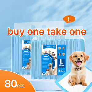 【Buy 1 Ship 2】100/50/40 PCS Dog Pee Pad Dog Training Pad Pet Dog Potty Poop Pads Cat Dog Pee Training Pad