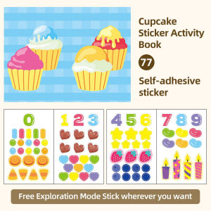 【SG Stock】Princess Sticker Activity Book Kids Reusable Sticker Book