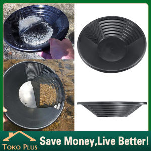 Gold Panning Equipment Gold Pan 38cm Basin Nugget Mining Dredging Prospecting Sifting Panning