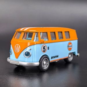 Đồ chơi mô hình hợp kim xe van cổ điển phong cách retro có chức năng lên dây cót dành cho trẻ em