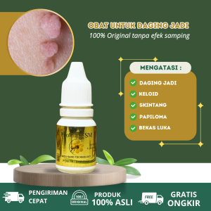 Obat untuk Daging jadidaging tumbuhkeloidpapilomapengemis benjolan kutilkutil dileherkutil dikelopak matakutil diwajahpasca operasi Caesar/sesarmenghilangkan bekas jahitan operasi-Propolis SM