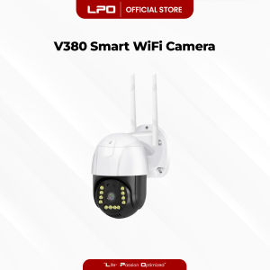 V380 Pro C18PROX-H Smart CCTV Wifi Dome Camera Wireless Connectivity with Two-way Audio Day/Night Vision Auto Tracking