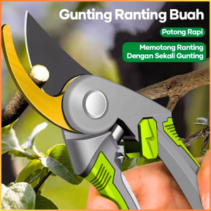 COD KIRIM CEPAT KNIFEZER Gunting Taman Dahan Ranting Buah Super Tajam Garden Pruning Scissors