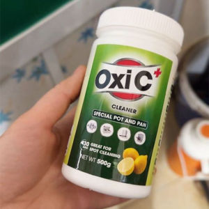 Bột Tẩy Dầu Mỡ Nhà Bếp Xoong Nồi Oxi C+ 500G – Đánh Bay Cháy Khét Sạch Bong Dầu Mỡ Hiệu Quả