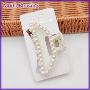 Moito 50pcs Display Cards For Hair Claw Clip Paper Card Headdress Card Hair Decoration Package DIY Jewelry Cardboard Package Hair Clips Craft Hang Tag Card