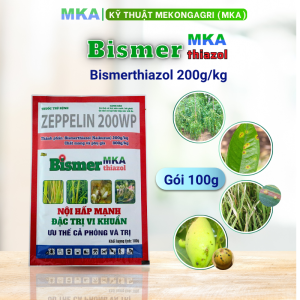 Bismer MKA hoạt chất nhóm Probencard 250WP quản lý vi khuẩn trên cây ăn trái