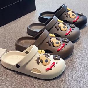 [Free Shipping] WomenS Clogs With Closed Toe For Home Use Non-Slip Bathroom Summer Slippers Soft-Soled Lightweight Can Be Worn Outside MenS Slippers