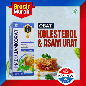 MADU JAMKORAT Asli Obat Kolesterol Asam Urat Lemak Darah Isi Paling Ampuh Hrbal 280gr ORIGINAL BPOM