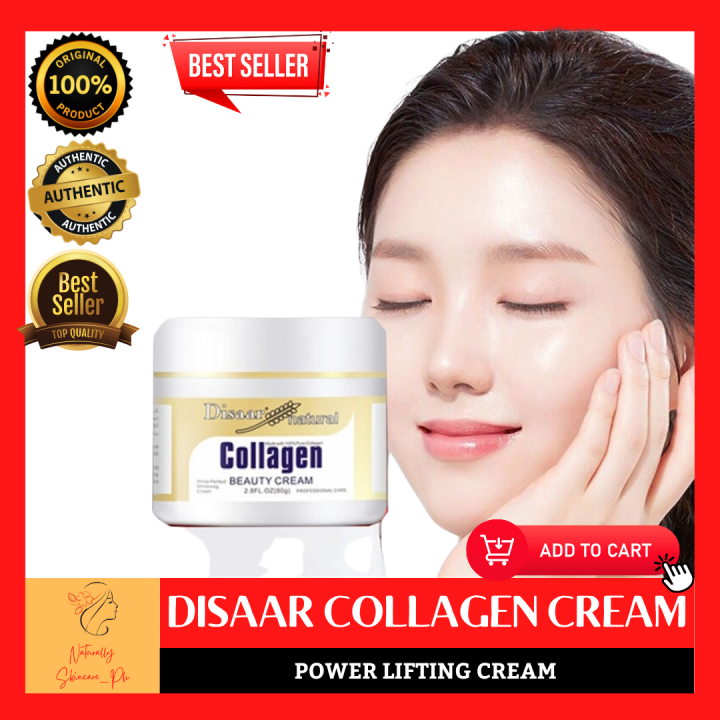 💯100% AUTHENTIC DISAAR Collagen Face Cream 80g, Whitening Moisturizing ...