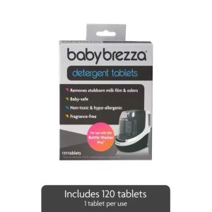 Hộp 120 viên rửa bình dùng cho máy rửa bình sữa Baby Brezza