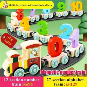 Heartwarming Building Sets Heartwarming Magnetic Toys Digital Train Alphabet Building Blocks Toys