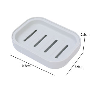 Drainage Soap Box Household Toilet Creative Large Soap Holder with Lid Bathroom Multifunctional Plastic Double-layer Soap Box