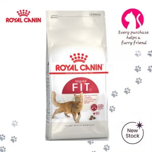 Royal Canin Fit 32 (400g) Premium Adult Dry Cat Food | Complete & Balanced Feline Health Nutrition for Cats 1-7 Years Old | Hairball Reduction Urinary Health & Ideal Weight Maintenance [New Stock]