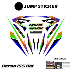 STIKER STRIPING AEROX OLD-LAMA GRAFIS VARIASI 028
