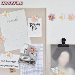 JCSYFAC Hoa đinh ghim nhựa hoa thumbtacks bền đầy màu sắc trang trí Hội Đồng Quản trị pins cho các trường học nhà văn phòng Memo tường 20pcs