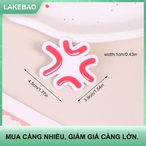 【LAKEBAO】 Biểu hiện tức giận thả tóc Clip heartbroken Acrylic tóc Clip Funny Side Clip Duckbill Clip bangs Side Clip Phụ kiện tóc