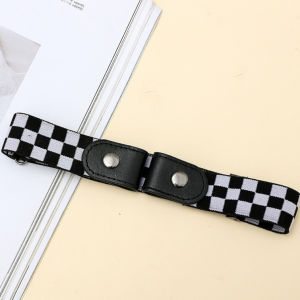 Gratis Semua - Double Flower Elegance / Tali Pinggang Double Flower Daisy / Belt Elastis Karet Klip / Tali Pinggang Wanita