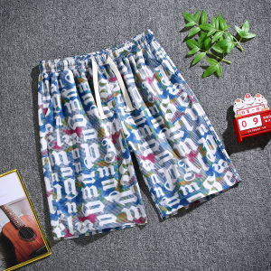 CD HOME กางเกงลำลองแฟชั่นน่ารัก กางเกงขาสั้นสามารถสวมใส่ได้ทั้งชายหญิง ลวดลายสมัยใหม่ใส่สบาย QC-DK8020