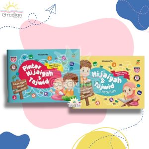 [PAKET ISI 2 BUKU] Pintar Hijaiyah dan Tajwid | Ziyad (Untuk Usia 5th+)