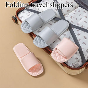 Easy To Carry Foldable Travel Slippers Simple and Lightweight Couple Slippers for Men and Women