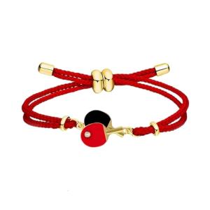 Bàn chơi bóng bàn di động thể thao Vòng đeo tay cho trẻ em nam nữ tính năng thời trang và có thể điều chỉnh dây bện chuỗi