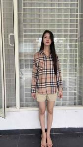 KEMEJA WANITA KOTAK-KOTAK