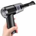 Vacuum Cleaner Wireless Portable Mini - Vakuum Penghisap Debu Pembersih Vakum Mobil Pembersih Gaya Senjata Mini Tanpa Kabel Pembersih Vakum Portabel Genggam 120W untuk Peralatan Rumah Interior Otomatis. 