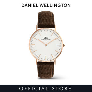 Daniel Wellington Classic Canvas 36mm - Women Men Watch Stainless Steel Fabric Strap DW Official Authentic Original