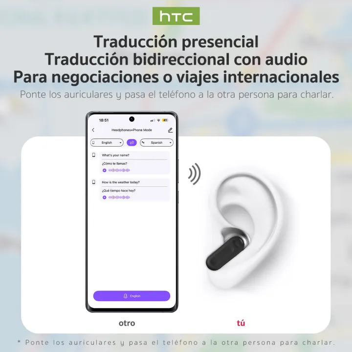 HTC NE20 AI Tai nghe dịch thuật Màn Hình LED Cảm Ứng Tai nghe Bluetooth 6.0 AI Dịch thuật thời gian thực Màn hình LED thông minh HiFi Chất lượng âm thanh Công nghệ giảm tiếng ồn | BigBuy360 - bigbuy360.vn HTC NE20 AI Tai nghe dịch thuật Màn Hình LED Cảm Ứng Tai nghe Bluetooth 6.0 AI Dịch thuật thời gian thực Màn hình LED thông minh HiFi Chất lượng âm thanh Công nghệ giảm tiếng ồn | BigBuy360 - bigbuy360.vn