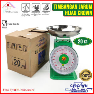 timbangan jarum 5/10/15/20kg / timbangan sayur/buah CROWN