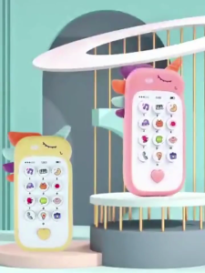 Puzzle Mobile Phone Baby Phone Toy Light Up Mobile Phone Toy Grasp Toy Hand-eye Coordination Toy Light Sound Toy