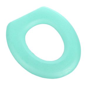 COUPLECOL Ấm áp Phim hoạt hình Có thể tái sử dụng Sản phẩm phòng tắm Có thể giặt được Gia dụng Đệm bông ép Đệm lót ghế nhà vệ sinh Tấm lót nhà vệ sinh Bọc ghế nhà vệ sinh