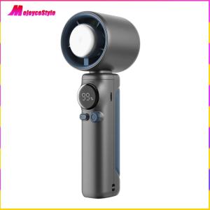 【NEW】 Handheld Fan 199 Gear Speed Wind USB Rechargeable Digital Power & Speed Display