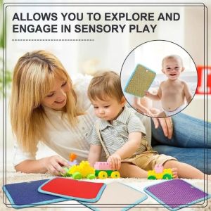16Pcs/set Play Mat Promotes Early Sensory Development Safe For Baby Toddler 69HE