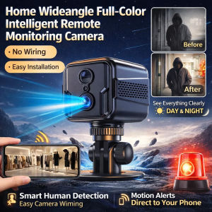 【Real-Time Alerts】4G Smart Security Camera Outdoor Wireless CCTV With Night Vision/Waterproof IP66/Two-Way Audio/Motion Detection For Home Surveillance