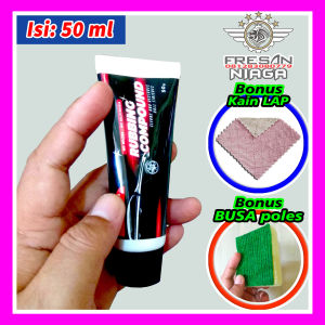 Scratch Remover Penghilang Baret Goresan Oksidasi Noda Aspal Jamur Sekaligus Pengkilap Pelindung Cat Mobil Motor Sepeda Helm