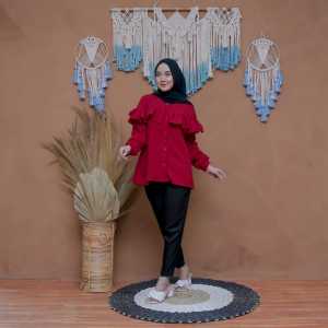 Blouse Wanita Terbaru 2021: Big Size, Hijab, Kemeja Kuliah & Kantor