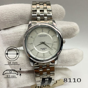 CENOZO Jam Tangan Pria CNZ-8303-G-Stainless Steel Band