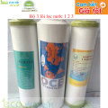 Bộ 3 lõi lọc nước 1 2 3 thường. 