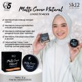 MATTE COVER NATURAL LOOSE POWDER SR12 / FACE POWDER BEDAK TABUR WITH SPF 15. 