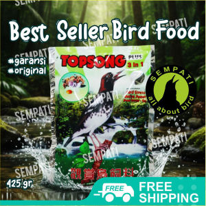 SEMPATI Pakan Burung Kacer Punglor Murai Cucak Ijo Jalak Rumput Laut 3 In 1 Topsong PTSSWSM