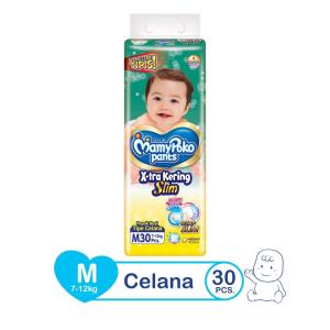 MamyPoko Pants X-tra Kering Slim Tidak Gembung M30