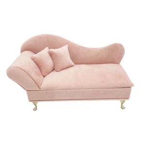 1/6 Scale Dollhouses Loveseat Sofa Model Box for Decoration and Pretend Play Scene