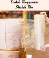 Stretch Film 50cm x 300m Plastik Wrapping Bening Plastic Wrap Packing Online Shop Bungkus Barang. 