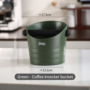 Thùng Bột cà phê bincoo Thùng Đựng Máy pha cà phê Espresso phù hợp với tay cầm Thùng cặn Gõ hộp đựng máy tính để bàn 12L